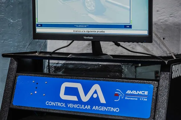 Consola del banco de pruebas de suspensión computarizado